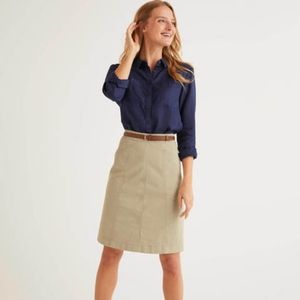 🇬🇧Boden Daisy Chino Skirt